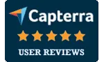 Capterra 5 Stars User Reviews Average