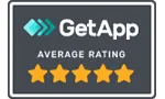 GetApp 5 Stars User Reviews Average