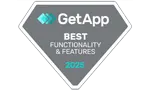 GetApp Best Features & Functionality 2025 Award